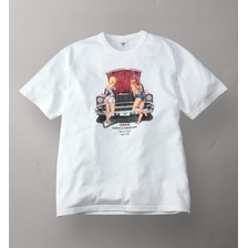 THE FLAT HEAD LOOPWHEEL T-SHIRT - GREASE , GIRLS & GASOLINE FN-TMC-104画像