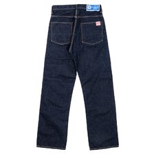 Workers Lot 815 Work Pants 12oz Grey Back Indigo Herringbone画像