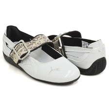 PUMA SPEEDCAT BALLET DRESS-UP II WN GLACIAL GRAY - PUMA BLACK 408266-02画像
