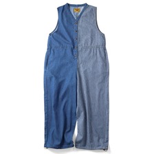 gym master ライトデニムオールインワン G721755画像