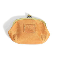GROOVER LEATHER 杏染革:親子がま口財布 GRV-GAMAANZU画像