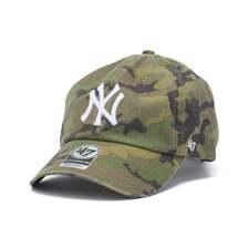 '47 Brand クリーンナップ ニューヨーク・ヤンキース MLB CAMO ウッドランドカモ 14920552画像