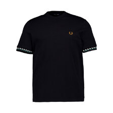 FRED PERRY Jacquard Cuff S/S Tee M2477画像