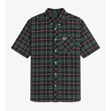 FRED PERRY Tartan Short Sleeve Shirt M1741画像