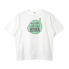 BARNS 20/- JPN Standard S/S Print T-shirt IOWA BR-26254画像