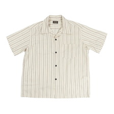 SUGAR CANE Lot No. SC39725 / DOBBY STRIPE OPEN SHIRT (SHORT SLEEVE)画像