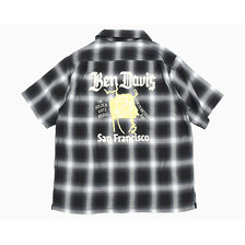 BEN DAVIS Map Plaid S/S Shirt ND-26580016画像