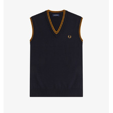 FRED PERRY Tipped V-Neck Tank K2327画像
