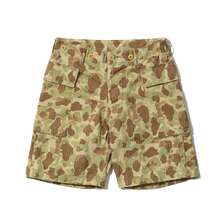 Buzz Rickson's Lot No. BR52660 / TROUSERS, HERRINGBONE TWILL CAMOUFLAGE SHORTS画像