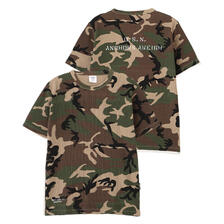 AVIREX MINI WAFFLE C-NECK T-SHIRT U.S.N. 7836234003画像