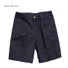 BARRY BRICKEN SPORTS CRAMERTON TWILL 2 PLEATED SHORTS画像