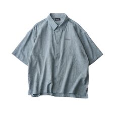 Subciety Flower jacquard shirt 155-22247画像