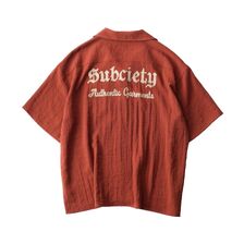 Subciety Classic chain embroidered shirt 155-22246画像