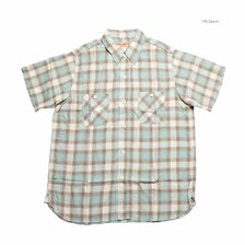 SUGAR CANE Lot No. SC39728 / RAYON OMBRE CHECK S/S WORK SHIRT画像