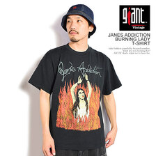 GIANT VINTAGE JANES ADDICTION BURNING LADY T-SHIRT画像