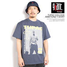 GIANT VINTAGE TUPAC COLLAGE AMBITIONZ T-SHIRT画像