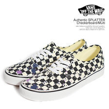 VANS Authentic SPLATTER Checkerboard/Multi VN000D7YIBW画像