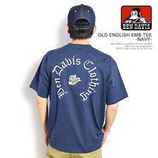 BEN DAVIS OLD ENGLISH EMB TEE C-26580040画像