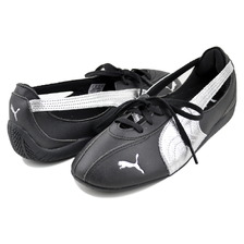 PUMA SPEEDCAT BALLET NOVA METALLIC PUMA BLACK-PUMA SILVER 408342-02画像