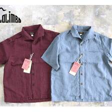 COLIMBO HUNTING GOODS Bisbee Drifter Shirt S/S -Heavy Weight Linen- ZB-0305画像