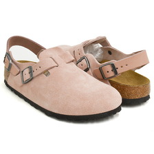 BIRKENSTOCK TOKIO NARROW PINK CLAY / SUEDE LEATHER 1031636画像