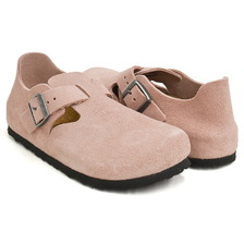 BIRKENSTOCK LONDON NARROW PINK CLAY / SUEDE LEATHER 1031653画像