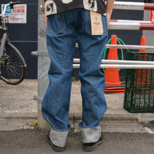 ONI DENIM 13.7oz Old Fade Blue Denim Just Right Straight ONI-271-OFBD画像