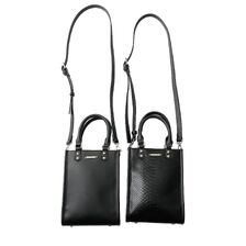Subciety Faux leather shoulder tote bag 155-88252画像
