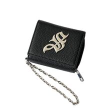 Subciety Logo plate leather wallet 155-87258画像