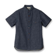 ORGUEIL Denim Shawl Collar Short Sleeve Shirt OR-5107S画像
