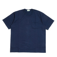 BURGUS PLUS Indigo Pocket Tee HBP-029A画像