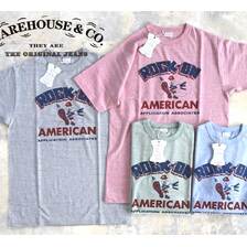 WAREHOUSE Lot 4096 88/12杢クルーネックT FOOT画像
