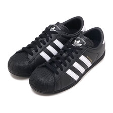 adidas Originals SUPERSTAR LO PRO Core Black / Cloud White / Gold Metallic KI6824画像