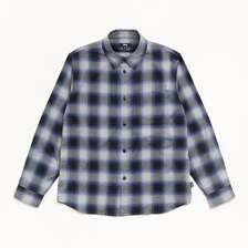 STUSSY BEACH OMBRE PLAID SHIRT 1110391画像
