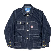 Workers Deluxe Railroad Jacket 11 oz, Pure Indigo Denim画像