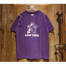 Cushman USED WASH PRINT TEE &ldquo;GOOD TIMES&rdquo; 26884画像