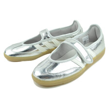 adidas SAMBA JANE SILVMT/OHITE/GUM4 KK2502画像