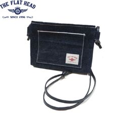 THE FLAT HEAD 18oz DENIM SACOCHE FN-BT-006画像