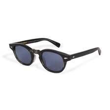 EVILACT ACE BR black x black marble / blue lens EAE26-17BR-03画像