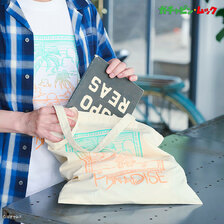 HTML ZERO3 &times; Gachapin&Mukku Sunset Tote Bag ACS295画像