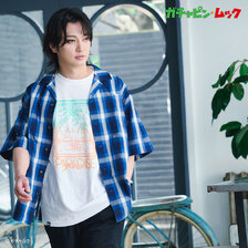 HTML ZERO3 &times; Gachapin&Mukku Sunset S/S Tee T628画像