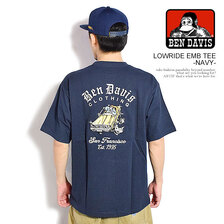 BEN DAVIS LOWRIDE EMB TEE C-25580066画像