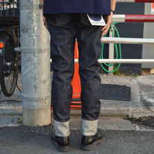 JAPAN BLUE Selvedge Slim Jeans 14oz JMJE1201画像