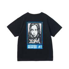 X-girl COLORED BOX FACE S/S TEE 105263011018画像