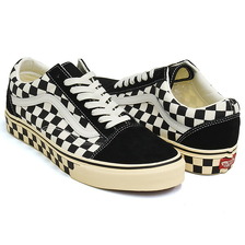 VANS OLD SKOOL CHECKERBOARD BLACK / MARSHMALLOW VN000Z901KP画像