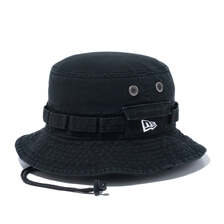 NEW ERA アドベンチャー ベーシック ダックコットン ブラック &times; ホワイト 14524834画像
