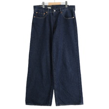 Levi's BAGGY WIDE LEG DARK WASH 0081B-0001画像