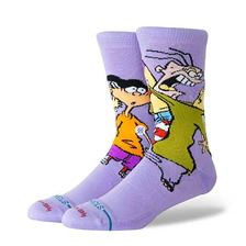 STANCE ED EDD EDDY CREW PURPLE A555C26EDE-PUR画像
