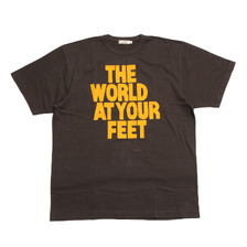 BURGUS PLUS S/S Print Tee - THE WORLD - BP26606画像
