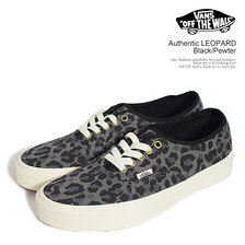 VANS Authentic LEOPARD Black/Pewter VN000D6GHR0画像